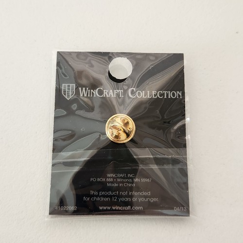MICHIGAN WOLVERINES FOOTBALL Block M Logo Lapel Pin NIP - Picture 4 of 5