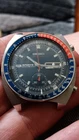 Vintage Seiko 5 Sports Speed Timer Chronograph Automatic Needs Repair Or Parts