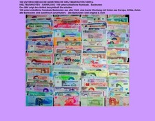 100  UNTERSCHIEDLICHE  BANKFRISCHE  WELTBANKNOTEN   100PCs..#