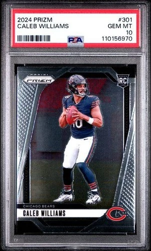 2024 Panini Prizm Caleb Williams Rookie #301 PSA 10