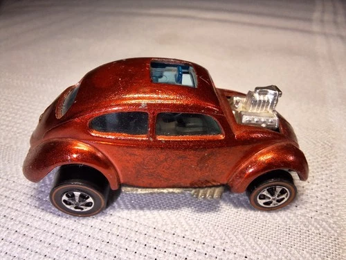 Redline Hot Wheels Custom Volkswagen 1967 red