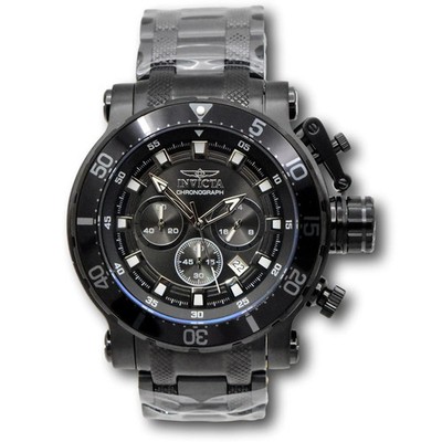Invicta Men's 52mm Coalition Forces Triple Black Chronograph