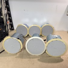 Lot Of 6 3 Pairs Tannoy CMS 501 BM Ceiling Speaker