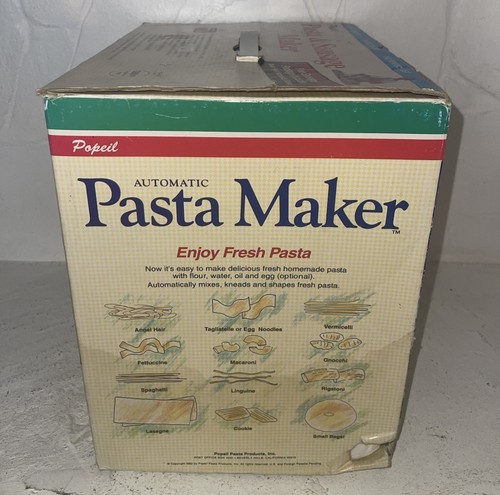 POPEIL P400 AUTOMATIC FOOD PASTA MAKER BRAND NEW!! - Picture 2 of 8