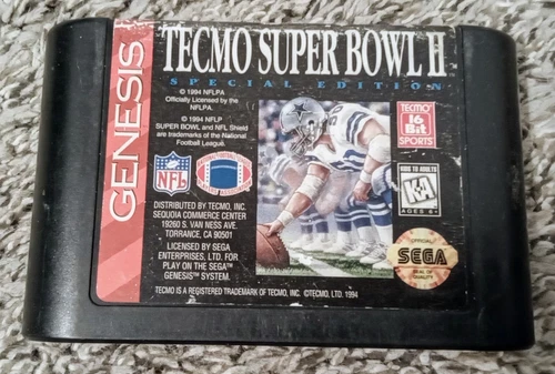 Tecmo Super Bowl II: Special Edition (Sega Genesis, 1994)