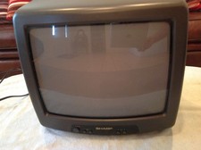 Sharp 13F-M50 Color TV Analog Retro Gaming