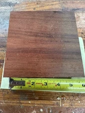 ONE BEAUTIFUL EXOTIC PADAUK BOWL BLANKS LATHE TURNING BLOCK LUMBER 5 X 5 X 2”