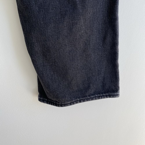 Pantalones de mezclilla para mujer Kings of Indigo de algodón orgánico talla 30x30 lavados negros pierna recta - Imagen 14 de 24