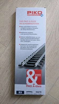 Boîtes de 6 rails courbes R9, PIKO 55219 - Photo 1/2
