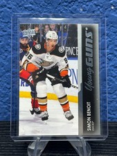 2021-22 Upper Deck Series 1 Simon Benoit Young Guns RC #228 Anaheim Ducks