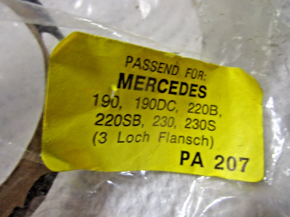 Водяной насос Mercedes 190C 190DC 200 220b 220sb 230 3-bOLT 1959-1968 #131-1043 новый из старых запасов - Изображение 4 из 4