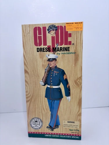 Vintage 1996 GI JOE Dress Marine NEW IN BOX with Toys R Us Price Tag! #36273