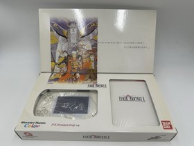 【Strap missing】Bandai Wonder Swan Color Console FINAL FANTASY 2 Limited Boxed