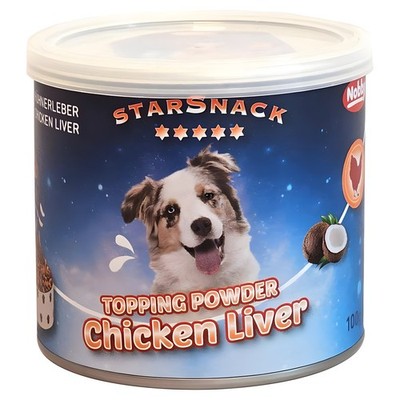 Nobby StarSnack TOPPING POWDER Chicken Liver 100 g, NEU
