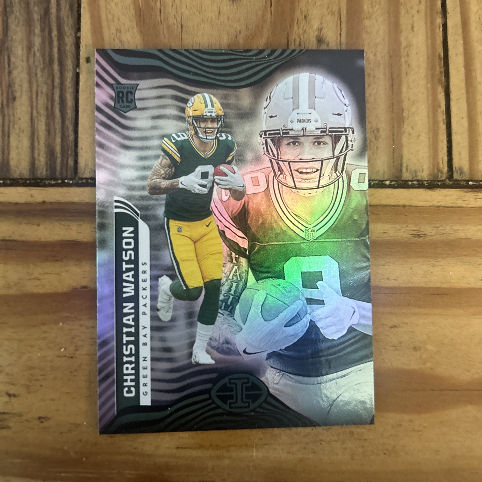 2022 Panini Illusions Christian Watson Rookie #35