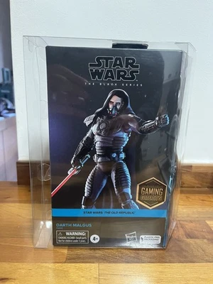 star wars black series 6” Gaming Greats Darth Malgus BNISB Inc protective case - Image 1 of 4