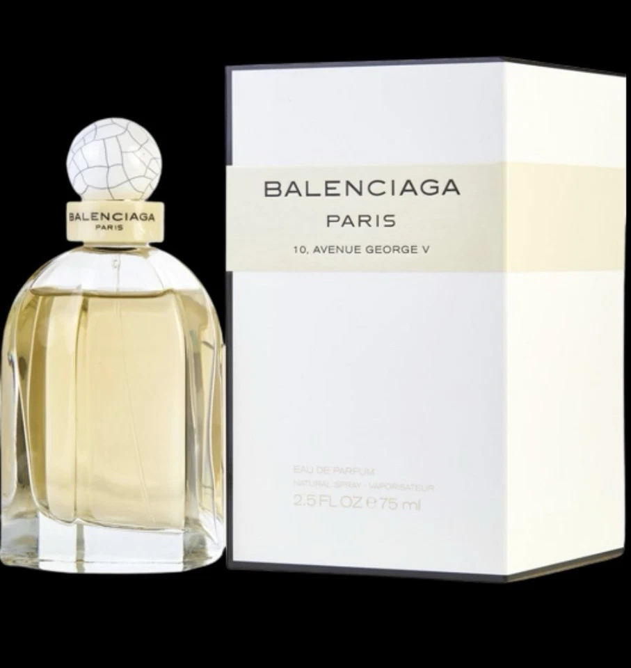 Balenciaga Paris Eau de Parfum 2,5 fl oz (75 ml) descontinuado - sellado de fábrica Foto 2 de 3