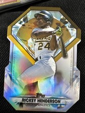 2022 Topps Series 1 - Diamond Greats Die-Cuts Rickey Henderson #DGDC-20