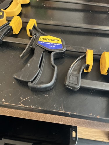 6 - Quick Grip Clamps 2 Hand Clamps 2 - 24 Inch Bar Clamps 2 - 30 Inch Bar Clam - Picture 9 of 11
