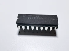 1X MB7128H Fujitsu PROM 8Kbit Programmable ROM 2Kx8 Memory IC Ceramic CDIP-18