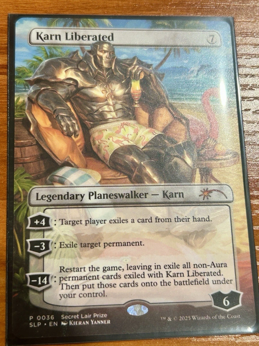 Planeswalker Magic: The Gathering Colorless Karn Liberated