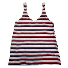 Show Me Your Mumu Women XL Crochet Knit Stripe Mini Dress USA Boho