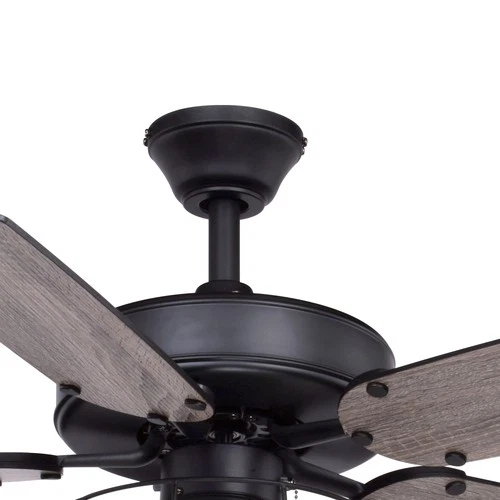 Vaxcel Lighting F0099 Reed 48" 5 Blade LED Indoor Ceiling Fan - Black - Picture 4 of 12
