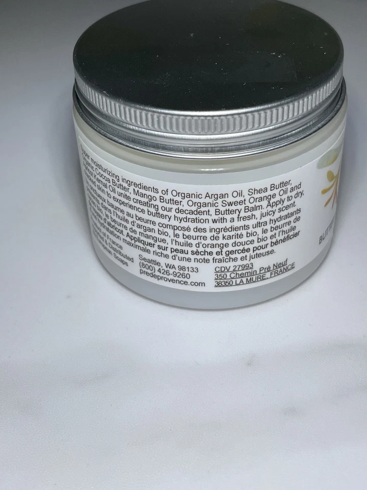 Bálsamo mantecoso cítricos dulces de argán Pre de Provence manteca de karité y vitamina C 50 ml Foto 2 de 4