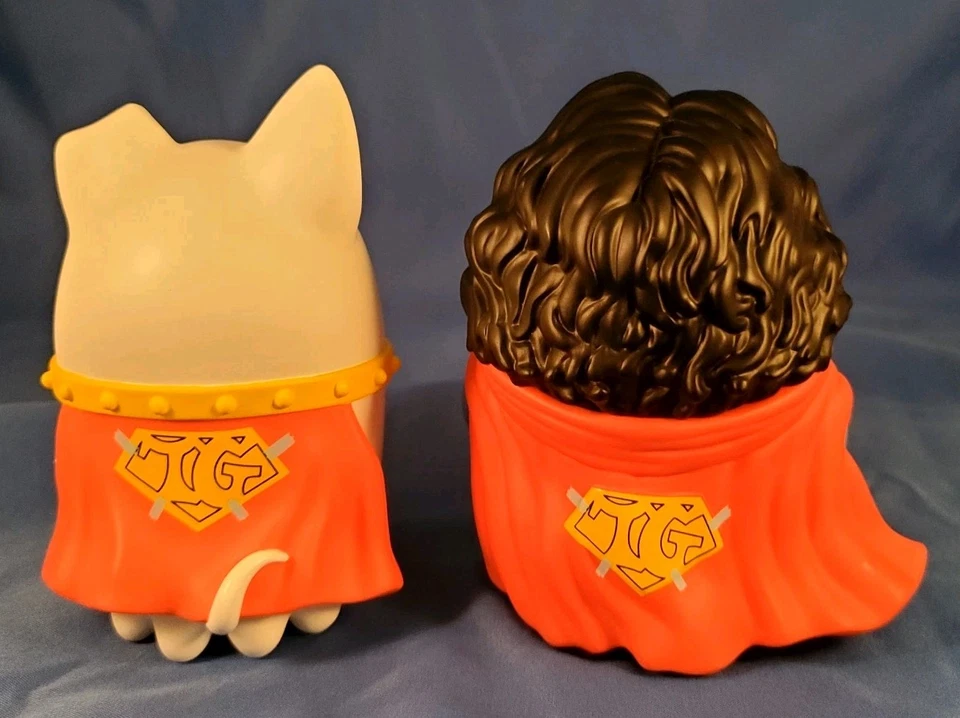 Juego de figuras de vinilo exclusivo LE Tiny Ghost Superman & Crypto Soul Mates SDCC 24/25 Foto 4 de 4