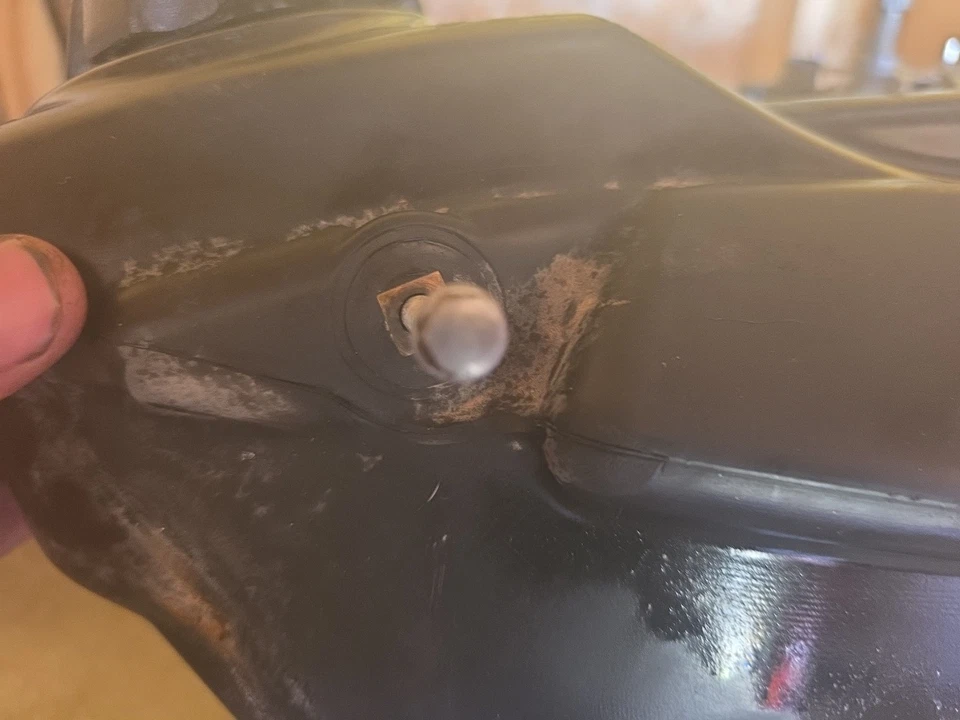 Kawasaki KX125 KX250 2003-2005 OEM tanque de gasolina línea de combustible Petcock Foto 3 de 4