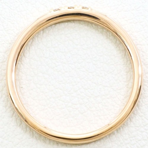 Schmuck Japanische Marke 10K Rotgold Ring 8 Größen Diamant Kostenloser Versand Gebraucht - Bild 2 von 6