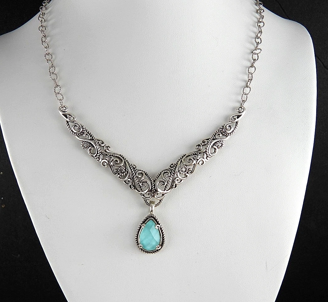 Carolyn Pollack ターコイズ ペンダント ネックレス　シルバー Carolyn Pollack products for sale | eBay