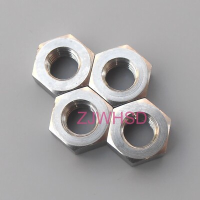 4pcs M7x1 Titanium Hex Nuts Ti Hexagon Nut Bicycle Motorcycle
