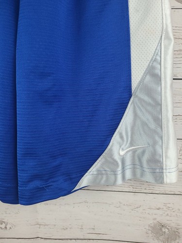 Youth Nike Dri Fit Basketball Shorts Size M Medium Blue Pockets Drawstring EUC - Picture 4 of 10