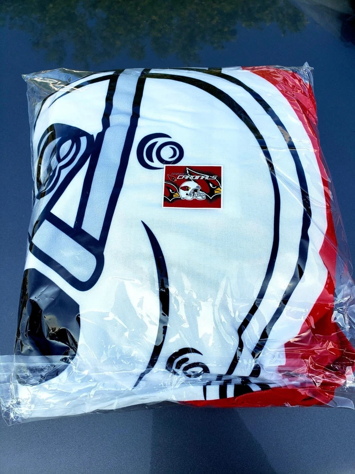 Cubierta de capucha automática Arizona Cardinals | Banderas de capucha | Regalos para fanáticos de los Cardenales | Foto 4 de 4