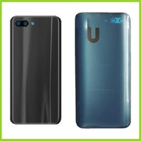 GehäUse FüR Huawei Honor 10 Akkudeckel Backcover Schwarz + Kameraglas