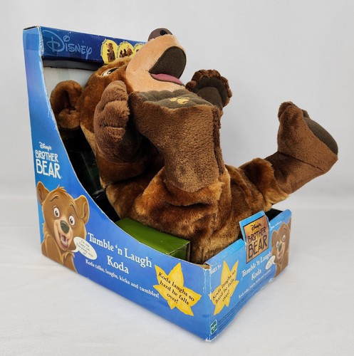 Vintage 2003 Disney Brother Bear Tumble N' Laugh 12” Koda BRAND NEW “WORKS!” - Picture 2 of 10