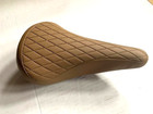 BMX Bike Seat Diamond Pattern BROWN OR GREY Bicycles New