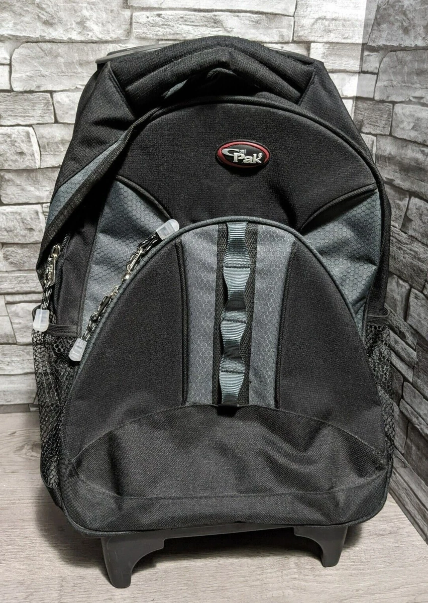 California pak backpack with best sale wheels
