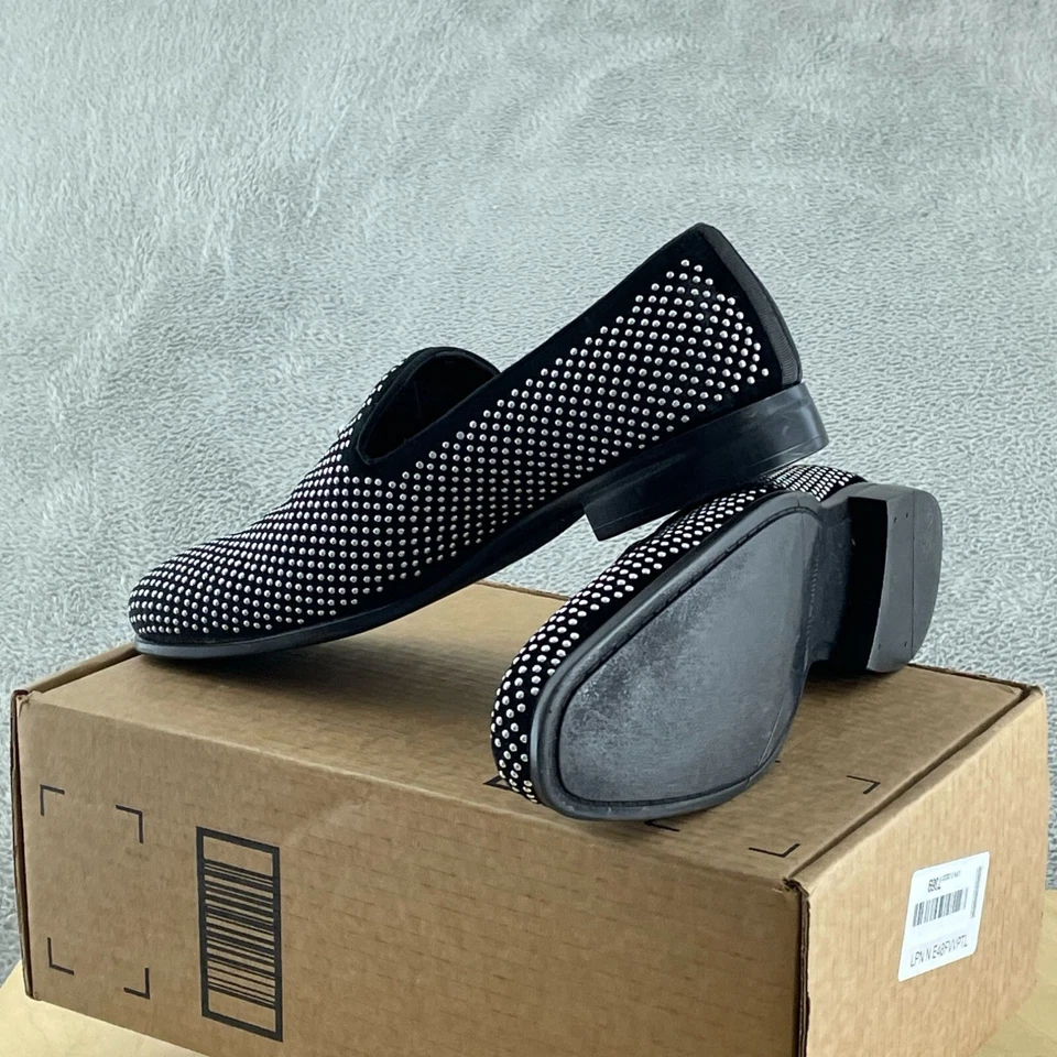 STACY ADAMS Men's, Swagger Loafer Black Silver 9 M NOWB S053 - Image 4 of 4