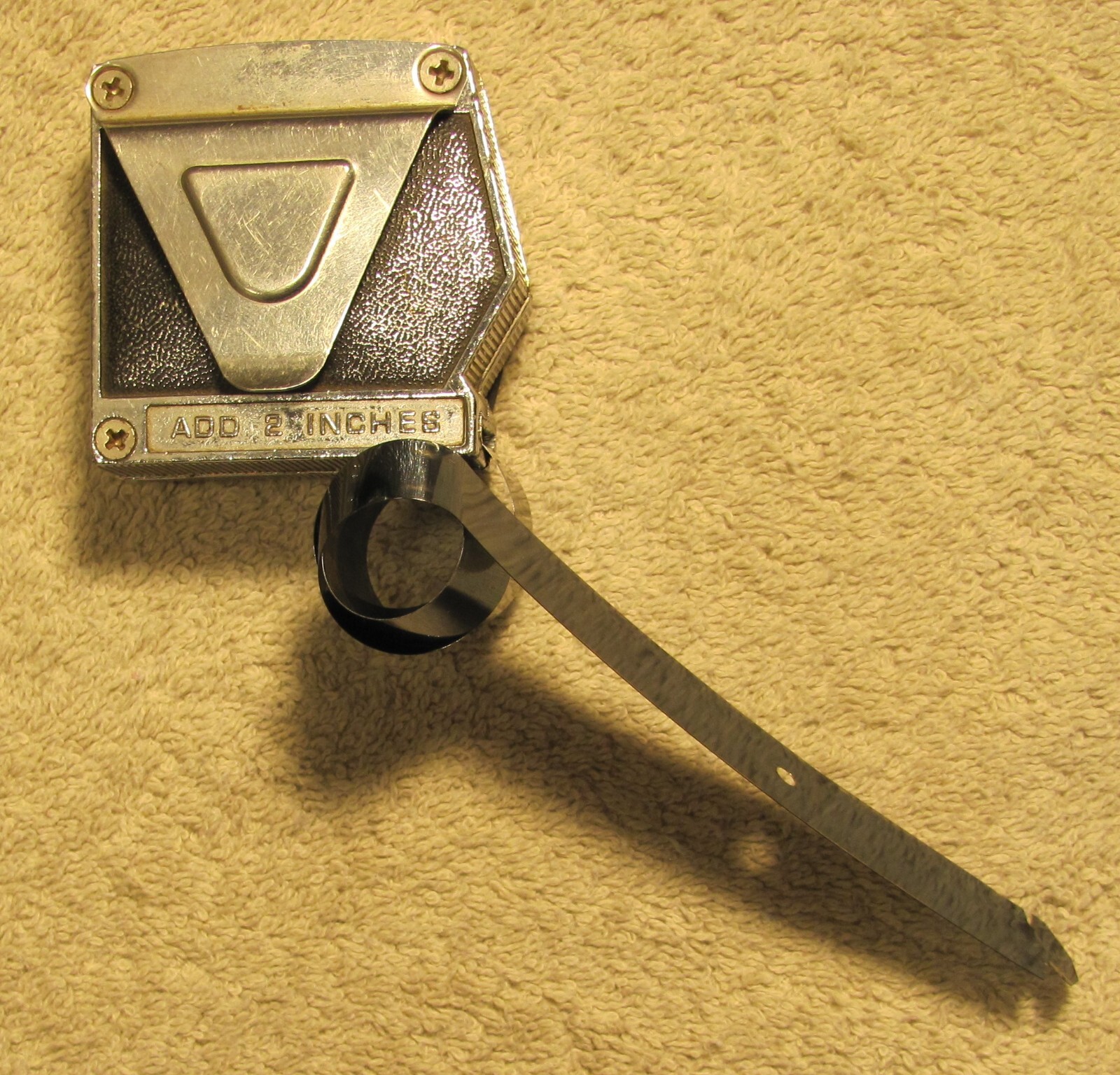 VINTAGE Lufkin 12 foot Tape Measure LOKMATIC W7312 Case for Parts Only