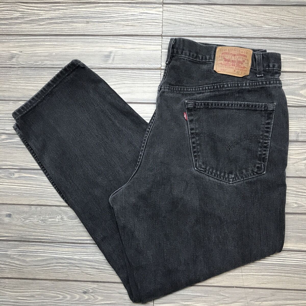 Vintage 90s Levis 550 Relaxed Fit Black Jeans Pants Men's Vintage 90s Levis 550 Relaxed Fit Black Jeans Pants Men's