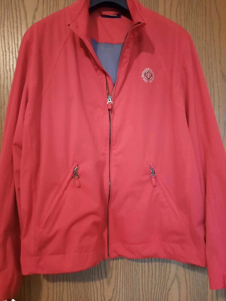 Chaqueta roja Jack Nicholas The Memorial Tournament para hombre con cremallera completa Foto 2 de 4