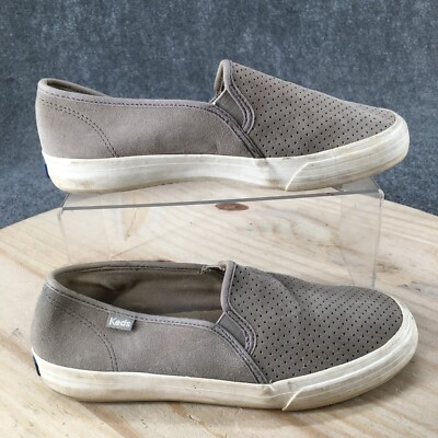 Keds Shoes Womens Perforated Slip On Low Top Sneaker 61443