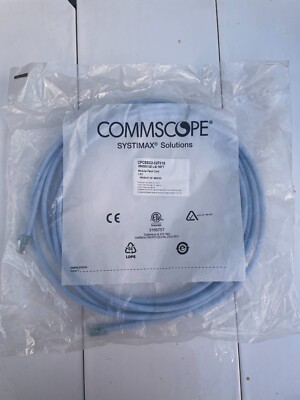 Commscope Systimax  Solution 360GS10E-LB-16Ft  Modular Patch Cord Light Blue c86