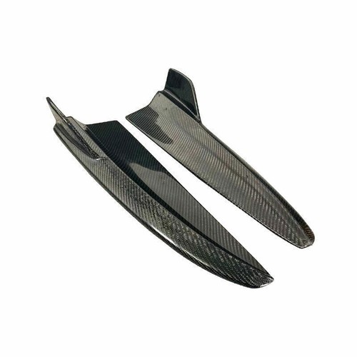 Protector de labios divisor trasero de fibra de carbono para Benz Clase C W205 2015-2021 - Imagen 5 de 9