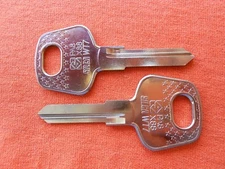 2 PORSCHE AUDI VW KEY BLANKS X88