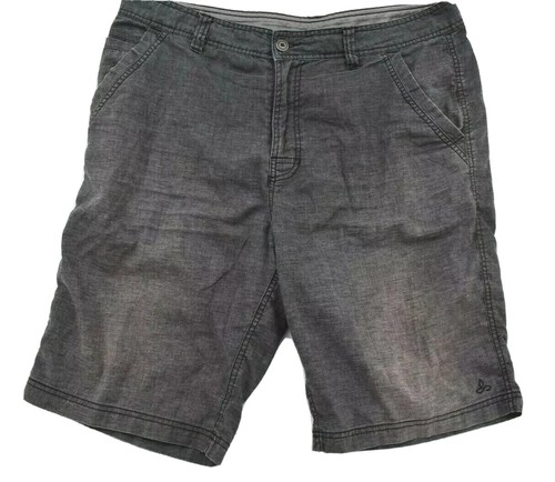 prAna Mens Furrow Shorts Sz 36 (Actual 
