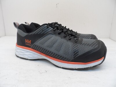 Helly Hansen Women Aluminum Toe SP Safety Work Shoes HHS201006W Grey/Orange 9M