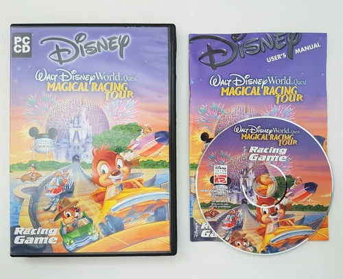 Walt Disney World Quest: Magical Racing Tour - Theme Park Race Game - PC CD-ROM